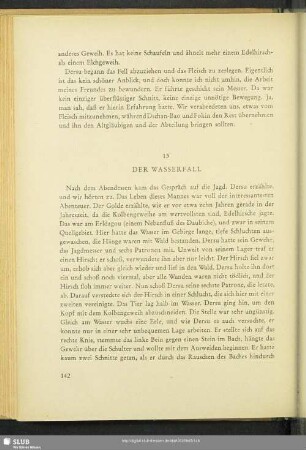 13. Der Wasserfall