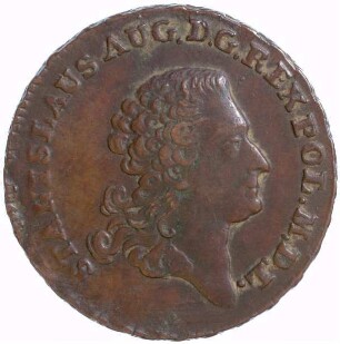 Münze, Dreigröscher (Düttchen), 1766