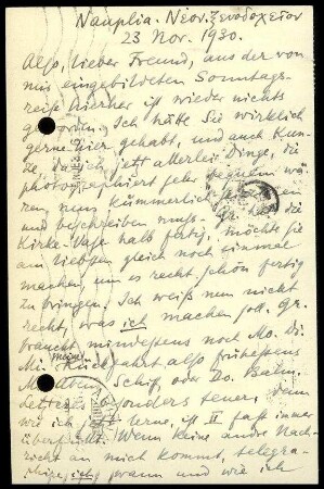 P. Wolters an G. Karo