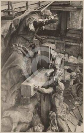Dreifaltigkeitsgruppe an der Klosterkirche Grüssau