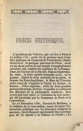 Messe des sans-culottes chantée à la belle-tour, de Reims : Précis historique par Louis Paris