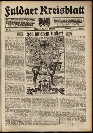Ausgabe vom Mittwoch, den 26. Januar 1916.
