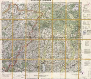 Reichskarte: Einheitsblatt 37 (1cm-Karte) Prenzlau-Pasewalk-Friedland i. M.