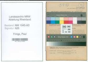Entnazifizierung Paul Frings , geb. 12.03.1914 (Schlosser)