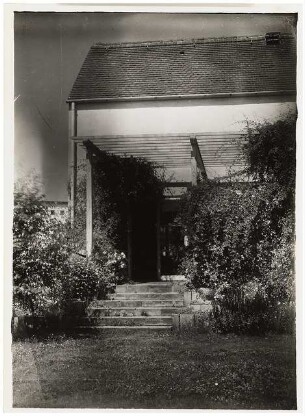 Garten Hermann Mattern und Herta Hammerbacher, Berlin-Zehlendorf: Laube