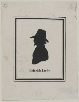 Bildnis des Heinrich Jaede
