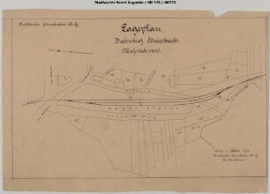 Herresbach, Bahnhof: Lageplan