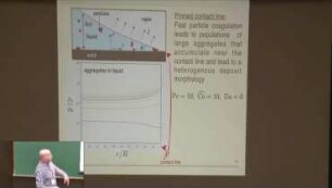 Pattern deposition of colloidal particles