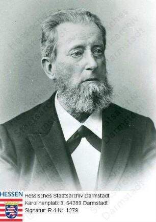 Braden, Julius, Dr. jur. (1829-1901) / Porträt, linksblickend, Brustbild