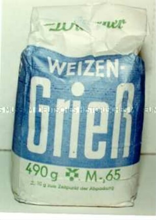 Tüte "Weizengrieß"