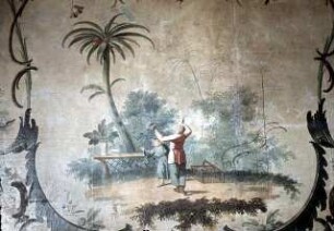 Tapeten mit Szenen aus dem chinesischen Familienleben