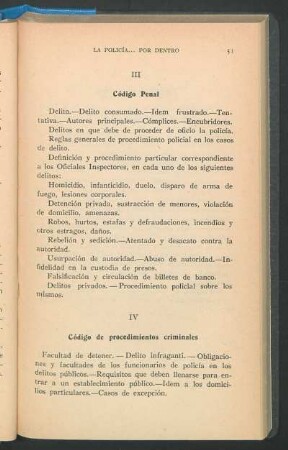 III Código penal