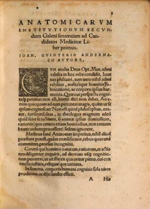 Institutiones anatomicae : libri IV