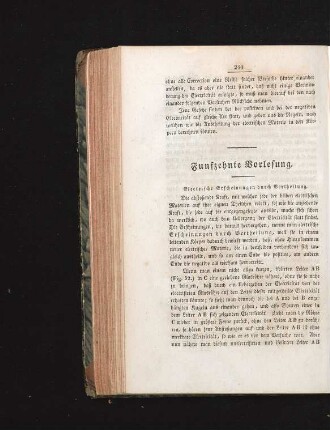 Funfzehnte Vorlesung