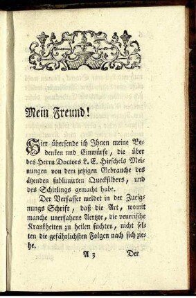 Mein Freund !