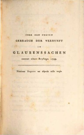 C. M. Wielands Sämmtliche Werke, 29. Vermischte Aufsätze