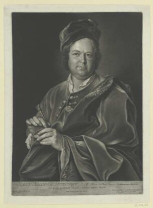 Bildnis des Joann Melchior Dinglinger
