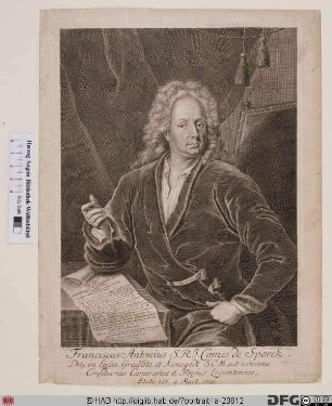 Bildnis Franz Anton Reichsgraf von Sporck