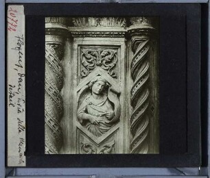 Florenz, S. Maria del Fiore (Dom),Florenz, S. Maria del Fiore, Porta della Mandorla (Nordseite) : Portalrelief