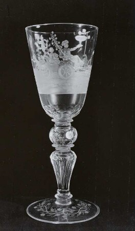 Pokal mit Triumphzug des Bacchus