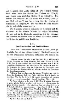 §. 21. Gerichtsschreiber und Gerichtsdiener