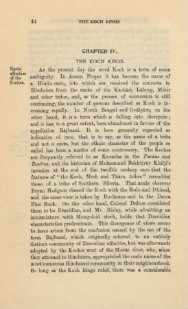 Chapter IV. The Koch kings