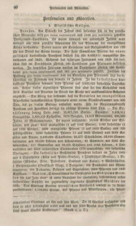 90-96 Personalien und Miscellen