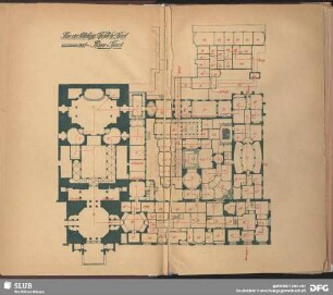 Plan der Abteilung Kirchliche Kunst und Raum-Kunst