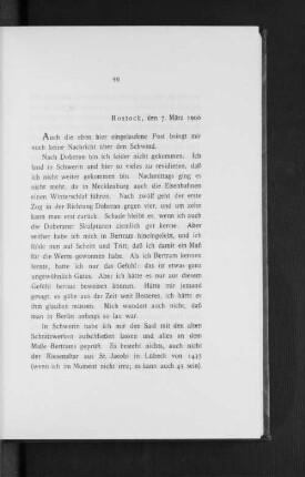 Rostock, den 7. März 1906
