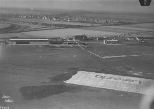 Flughafen Leipzig-Mockau : Blickrichtung Westen