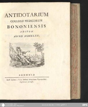 Antidotarium Collegii Medicorum Bononiensis