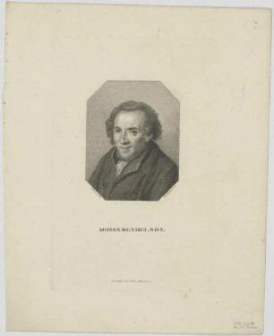 Bildnis des Moses Mendelson