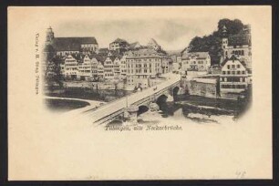 48, Tübingen, alte Neckarbrücke.