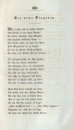 Der neue Diogenes