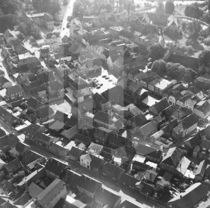 Altstadt von Neustadt-Glewe : Blickrichtung Südosten