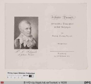 Bildnis Friedrich Ludwig Schmidt