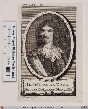 Bildnis Henri de La Tour d'Auvergne, vicomte de Turenne