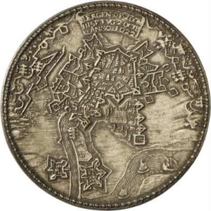 Medaille auf die Verteidigung der Festung Bergung op Zoom, 1622