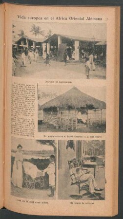 Vida europea en el Africa Oriental Alemana