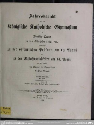 Über das Pascal'sche Sechseck