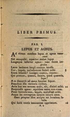 Ausgesuchte Fabeln aus dem Phaedrus
