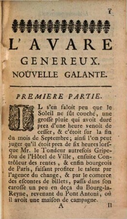 Aventures galantes de M. le N.
