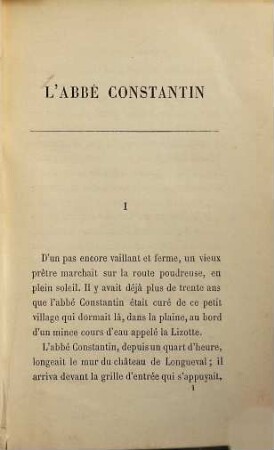 L' abbé Constantin