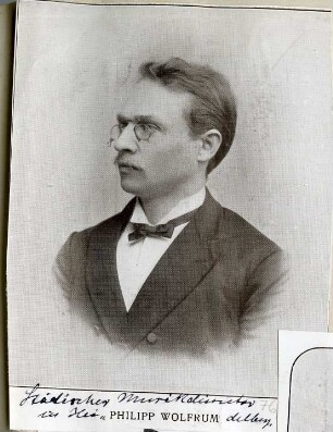 Wolfrum, Phillipp (1854-1919)