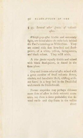 § 35. Several other species of volcanic ashes