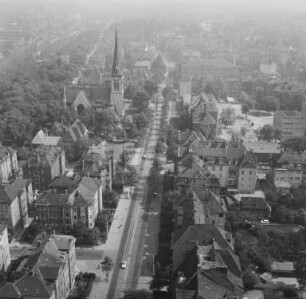 Thomaskirche in Erfurter Löbervorstadt : Blickrichtung Nordosten