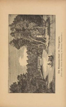Die Rousseau-Insel im Thiergarten