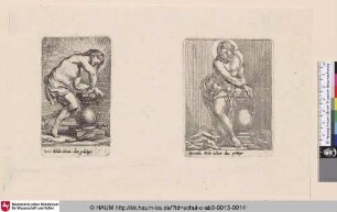 links: [Christus stehend an den Stock gefesselt; Christ at the Column]