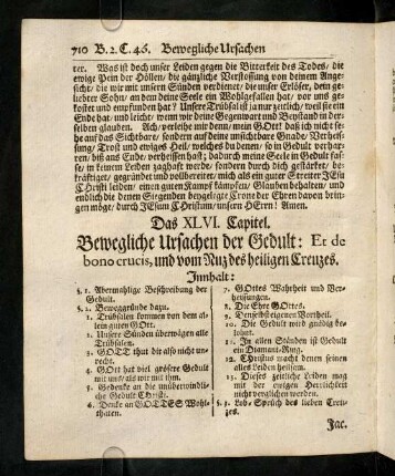 710-718, XLVI. Capitel