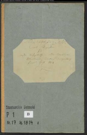 Zivilstandsregister der katholischen Gemeinde Altenheerse, Kreis Warburg (A 1814) (Gemeinde: Katholische Gemeinde Altenheerse, Kreis Warburg)